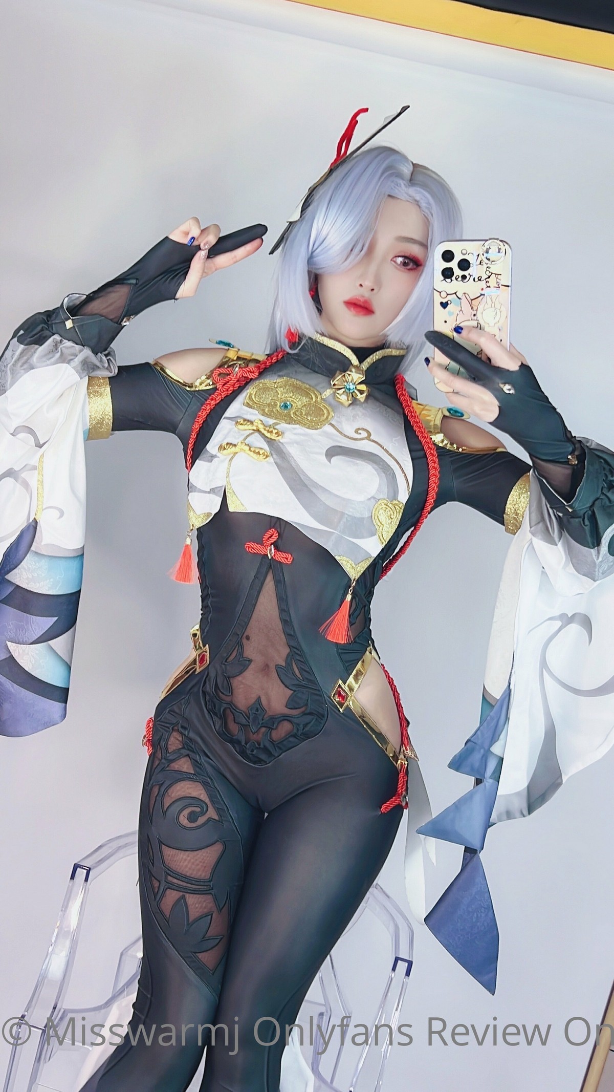 MissWarmJ Shenhe Cosplay HD Photo Collection [29P-61.9M]插图