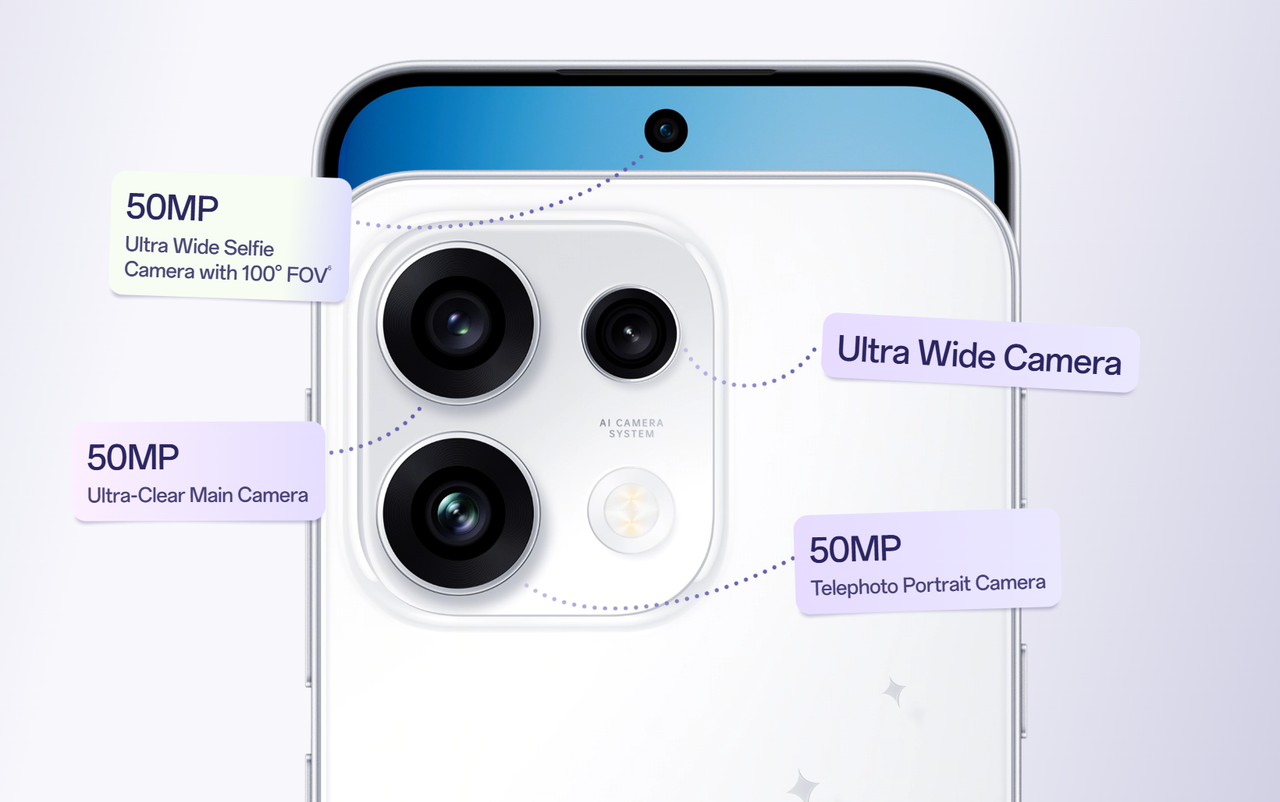 Stunning 50MP Main Camera