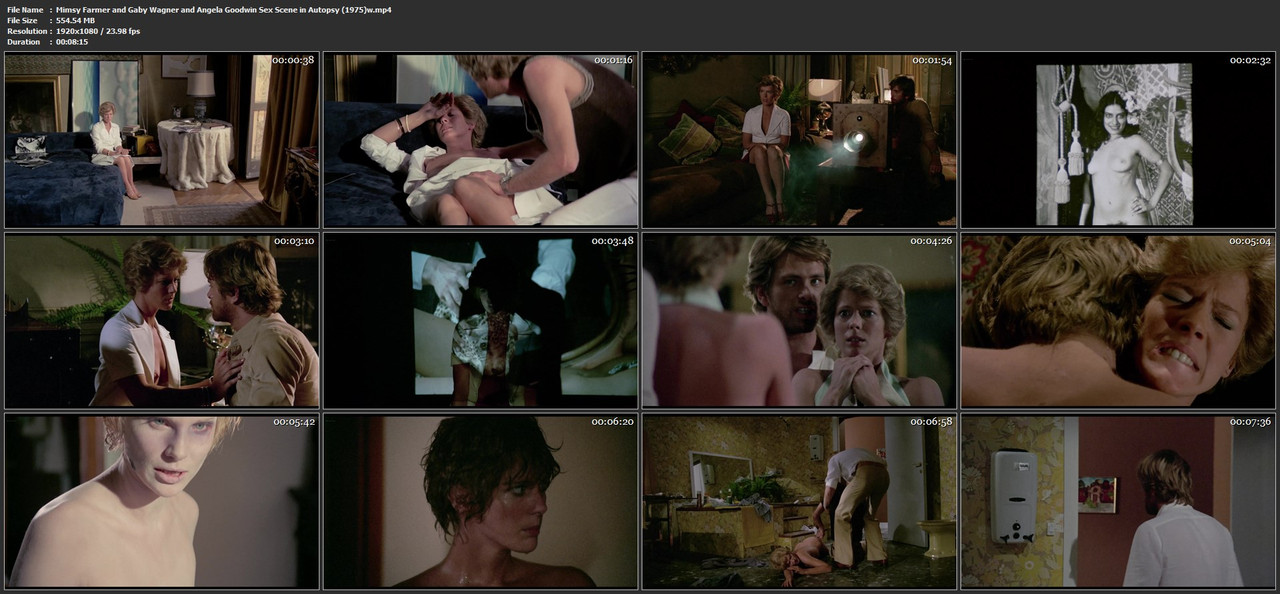 Mimsy Farmer and Gaby Wagner and Angela Goodwin Sex Scene in Autopsy (1975)w.mp4