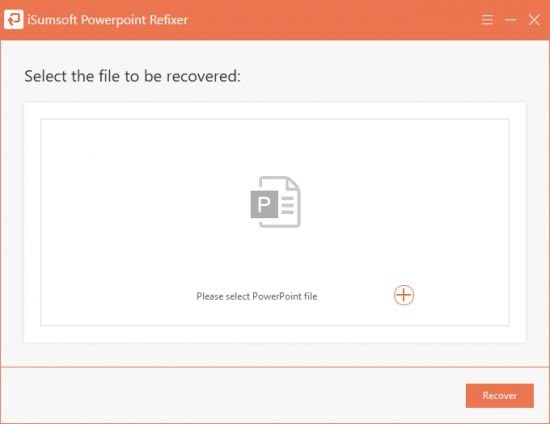 iSumsoft PowerPoint Refixer v3.0.1.1