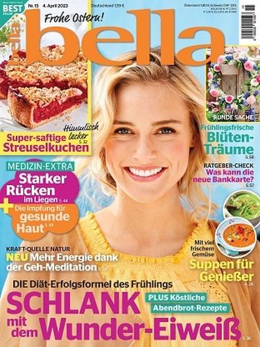 Cover: Bella Frauenmagazin No 15 vom 04  April 2023