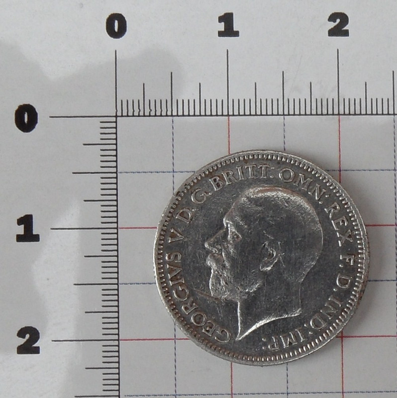 1931 George V sixpence obverse 13062013