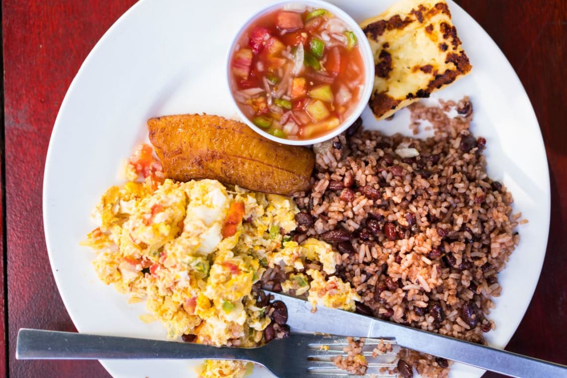 traditional dish of Nicaragua and costa Rica