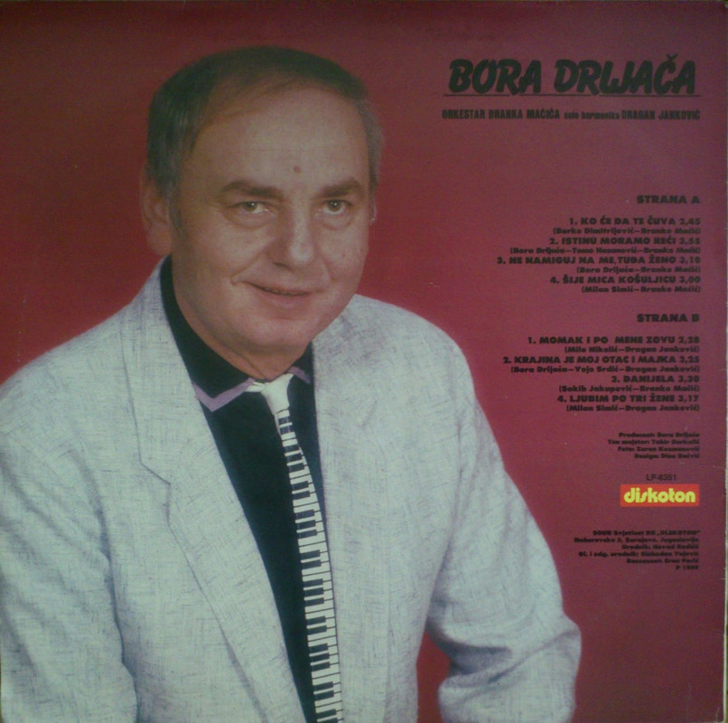 1989 Ko ce da te cuva (LP-8351) - strana B