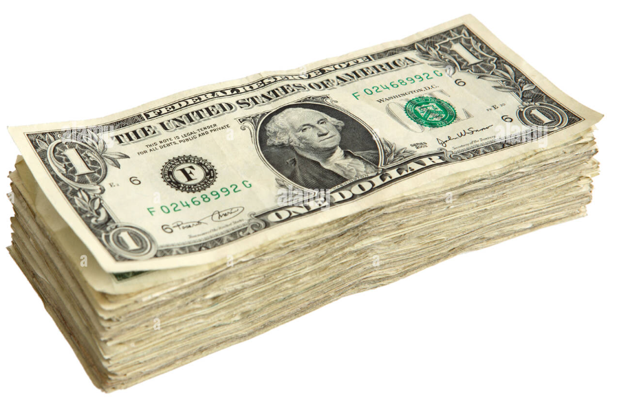 dollar bills