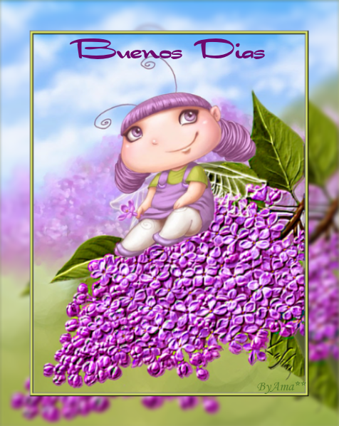 Con Flores Violetas Repujadas- Marco Borroso Dias