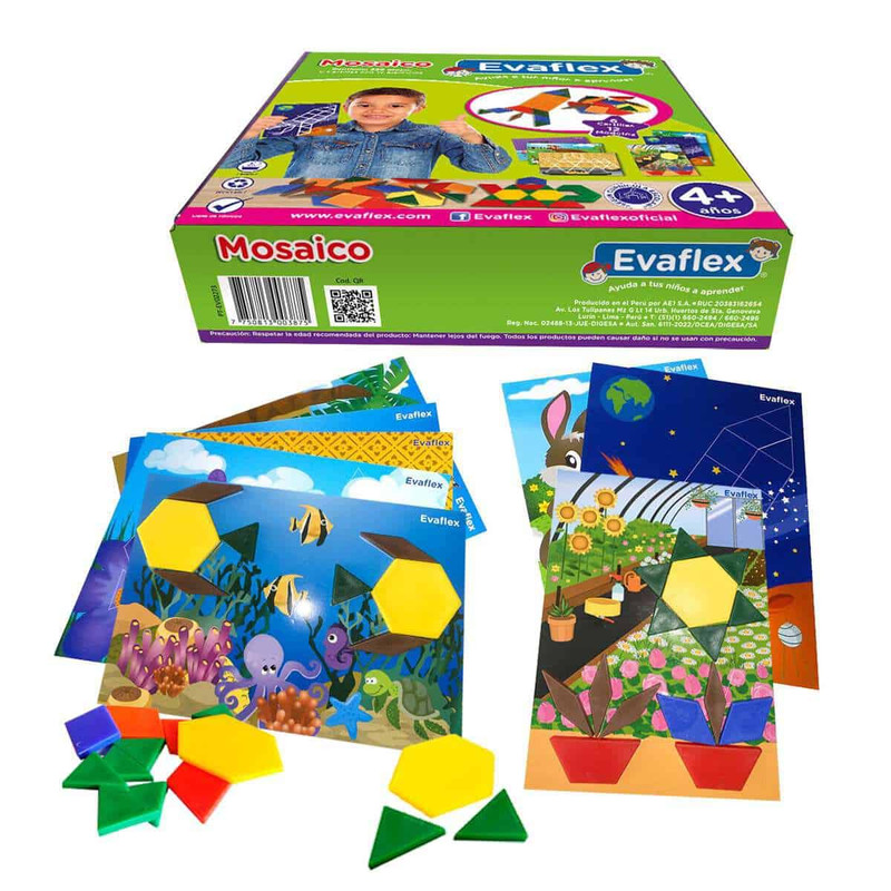 MOSAICO C/220 PZS + 6 CARTILLA C/12