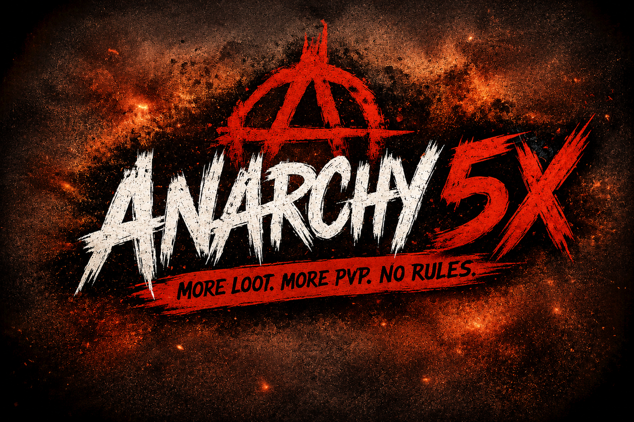 AnarchyServers.co 5x [Loot++|Events|MyMini|Kits logo
