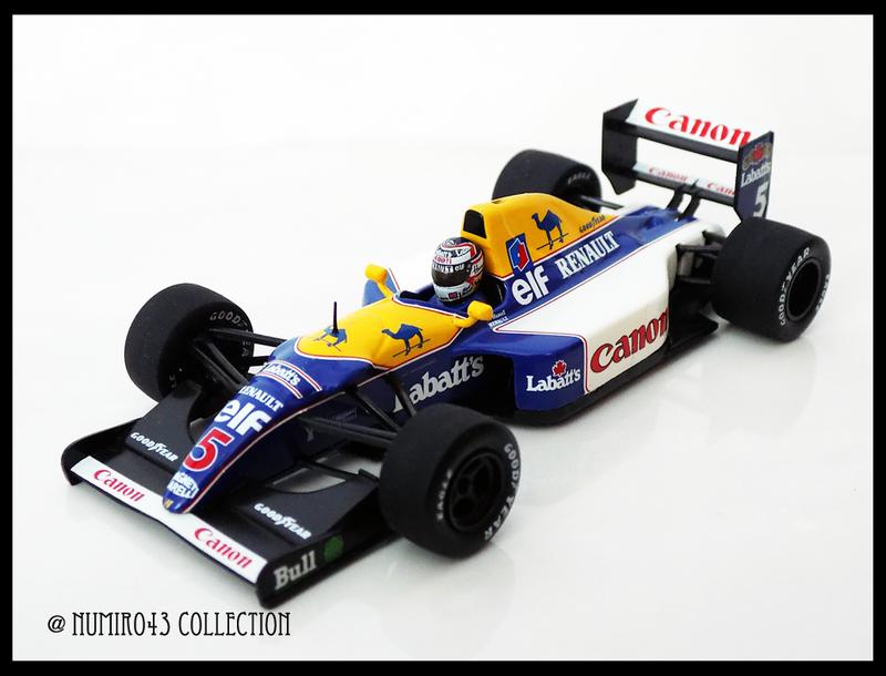 1992 1st Williams Mansell