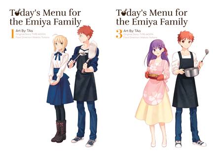 Today's Menu for the Emiya Family v01-v03 (2019)