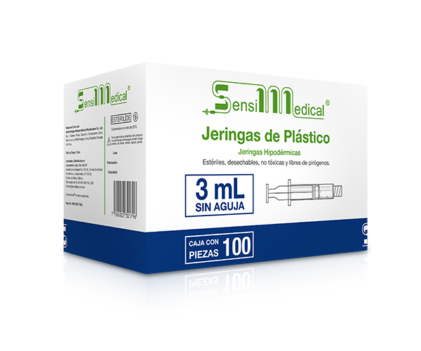 Jeringas de plástico