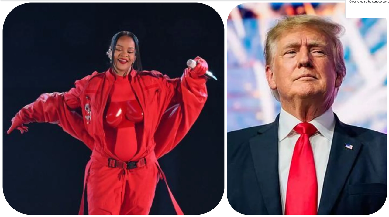 Donald Trump ataca a Rihanna: “El peor Halftime Show de la historia”