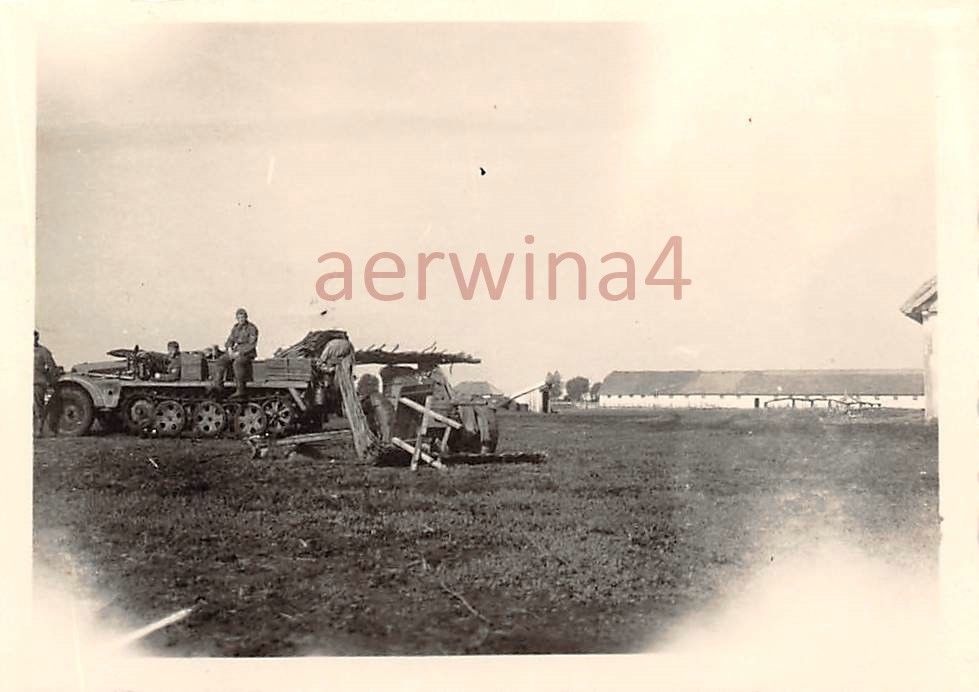 Pak - Geschütz Stellung Panzerjäger bei Alexandria Ukraine Ostfr