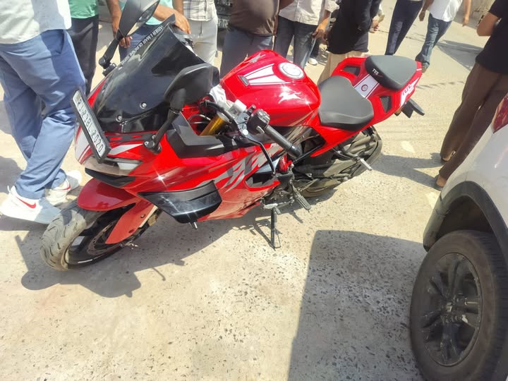 रामगढ़ शेखावाटी पुलिस की लगातार तीसरे दिन कड़ी कार्रवाई, दो पावर बाइक जब्त