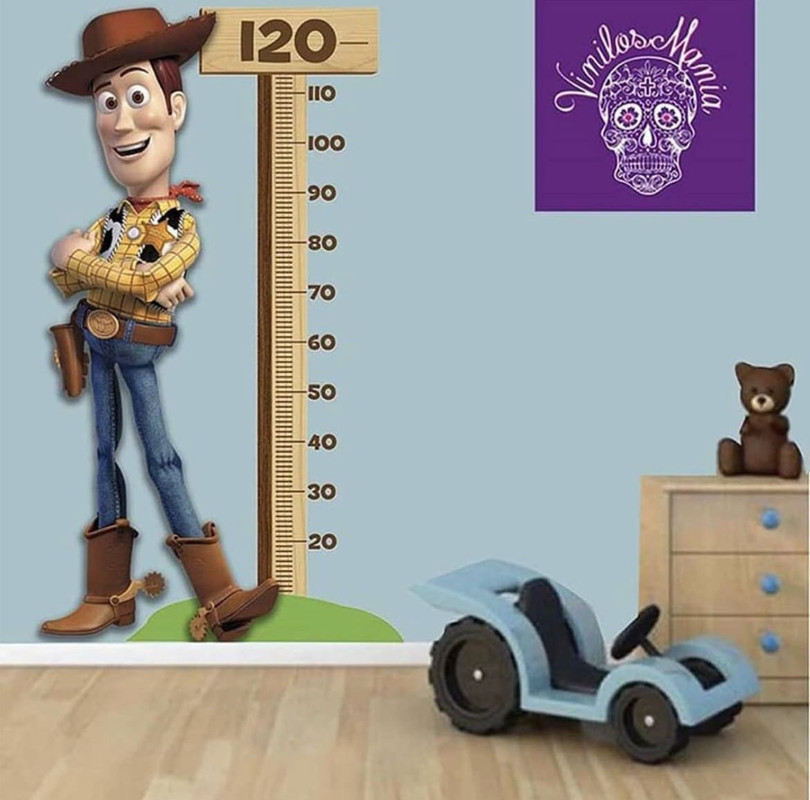 vinilo toy story estatura
