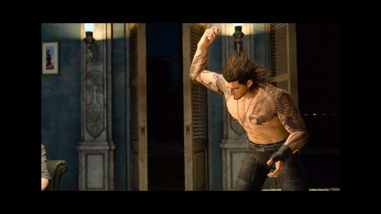 gladio playing cards but he has no cards in hand idk