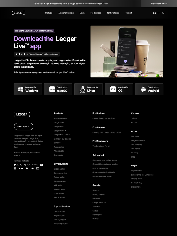Ledger Start Banner