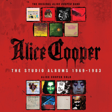 Alice Cooper - The Studio Albums 1969-1983 [15CD Box Set] (2015)