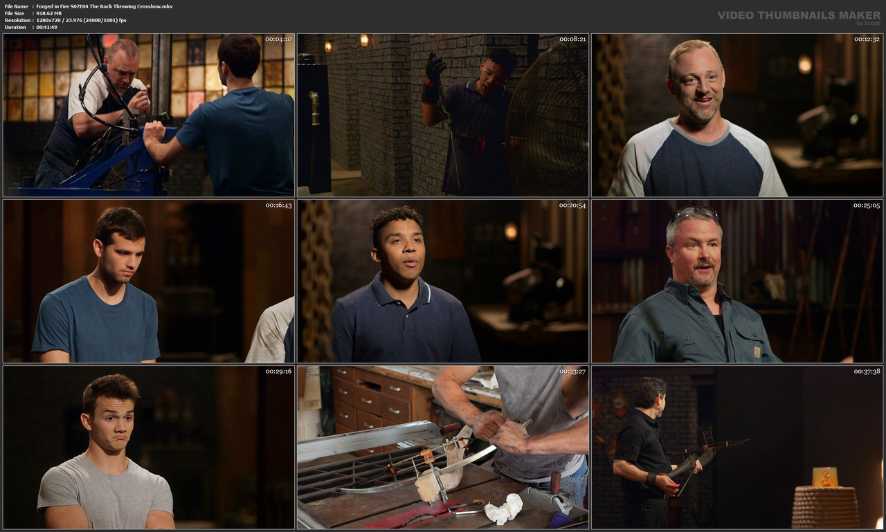 Forged in Fire S07E04 The Rock Throwing Crossbow.mkv