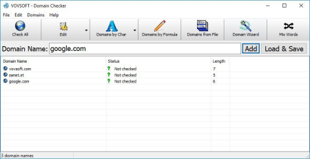 VovSoft Domain Checker 5.8