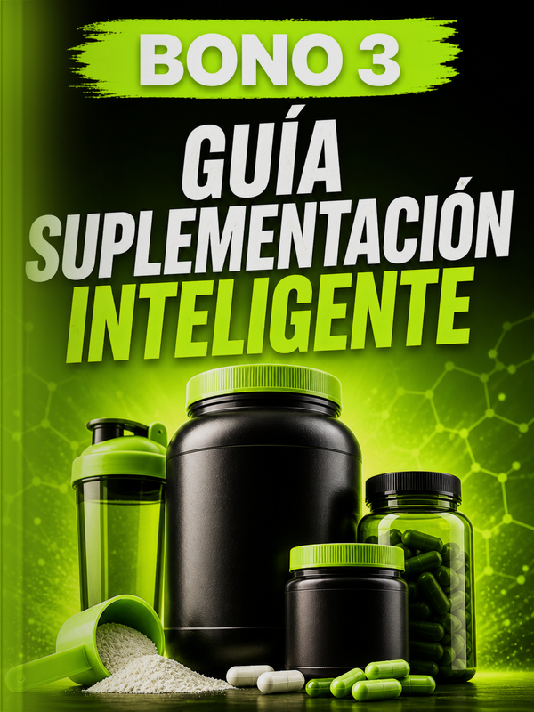 Mockup del Bono 3: Suplementación Inteligente