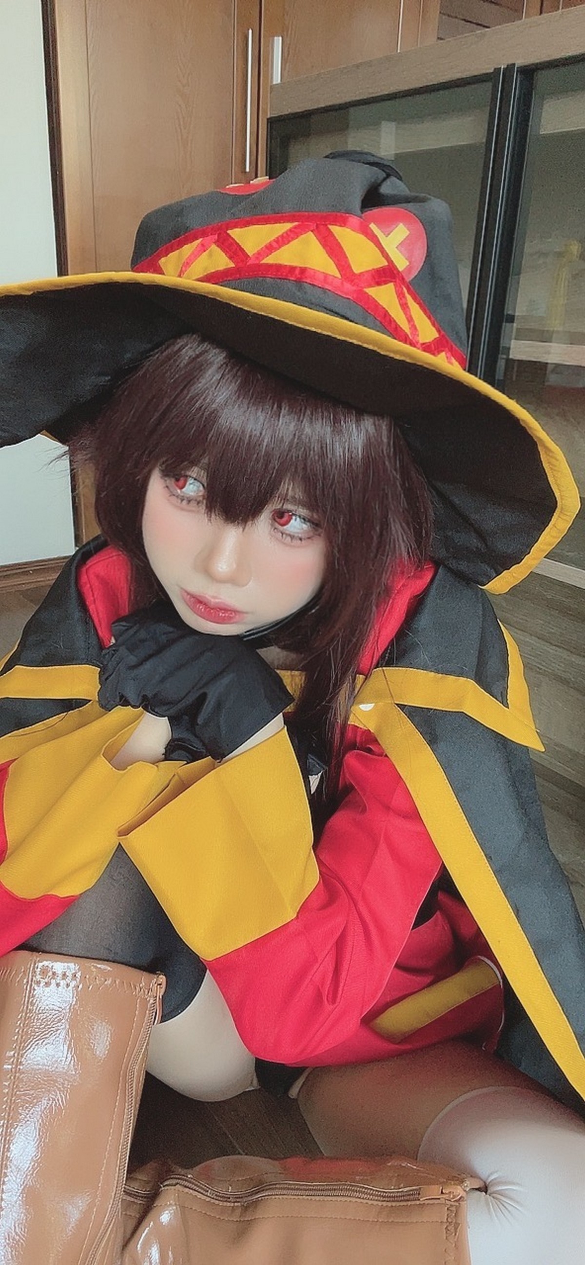 PoppaChan Megumin Cosplay (Konosuba) – 128 Photos 12 Videos 1.01GB插图8