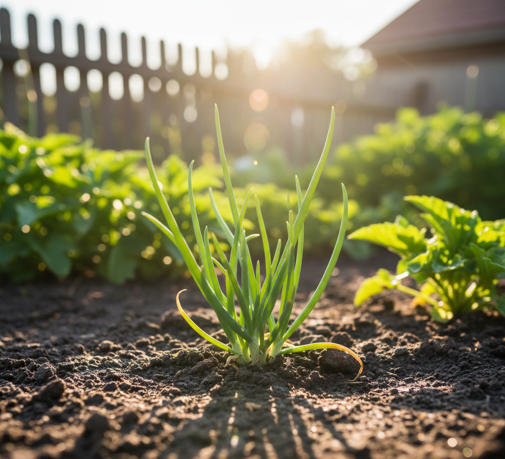 Sunlight requirements for onions: full sun for bulb development