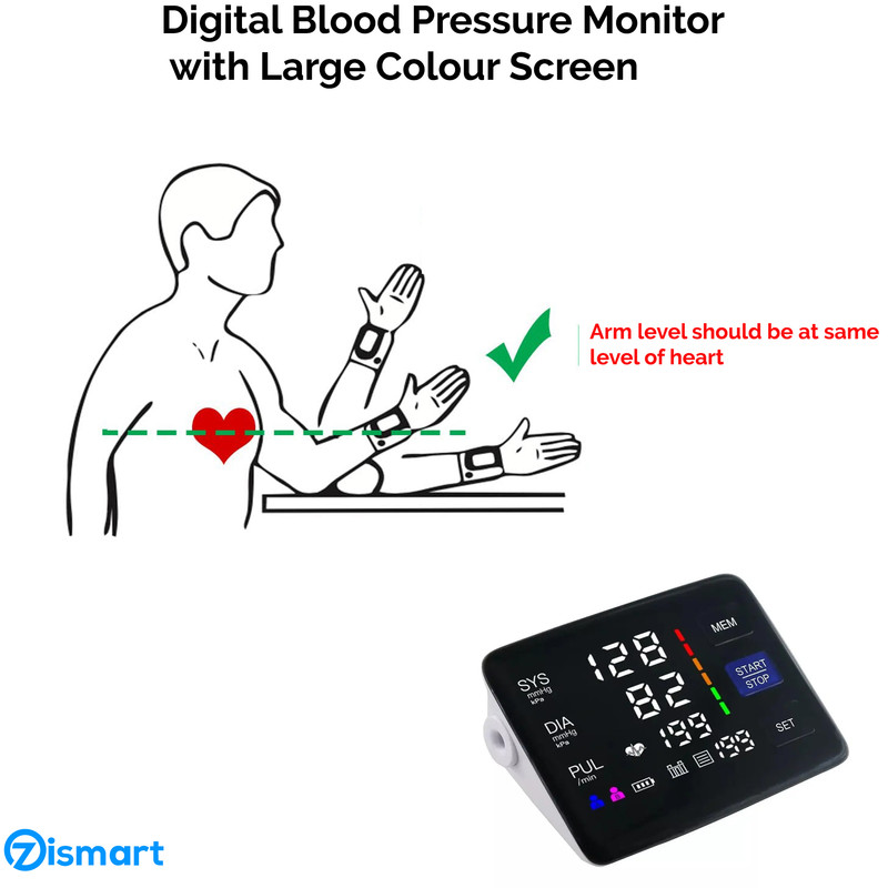 Cuff blood pressure machine