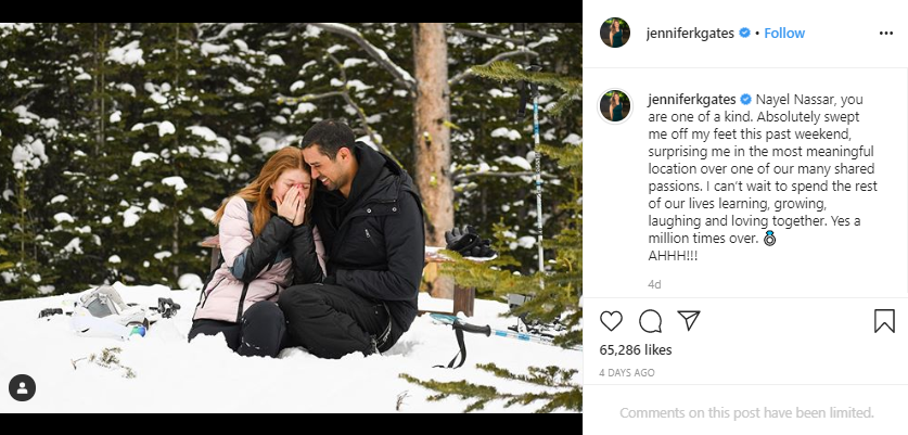Jennifer Gates dan Nayel Nassar