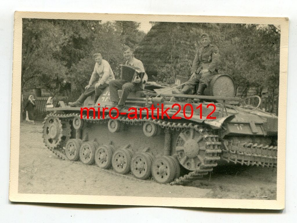 Foto, Wehrmacht, Panzer, Sturmgeschütz, Stug III