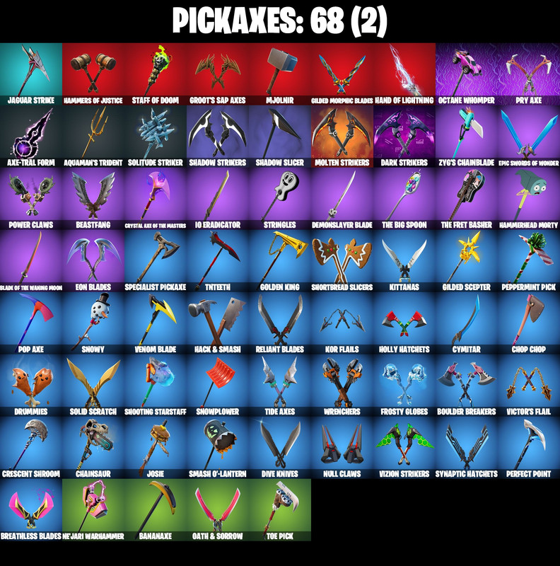 pickaxes comp
