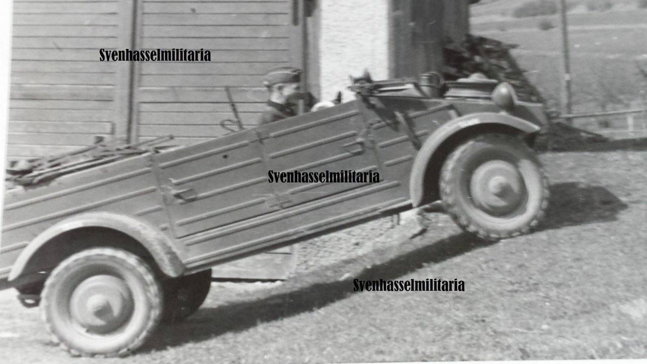 Orginal Foto Auto PKW VW Kübelwagen - Elite Panz