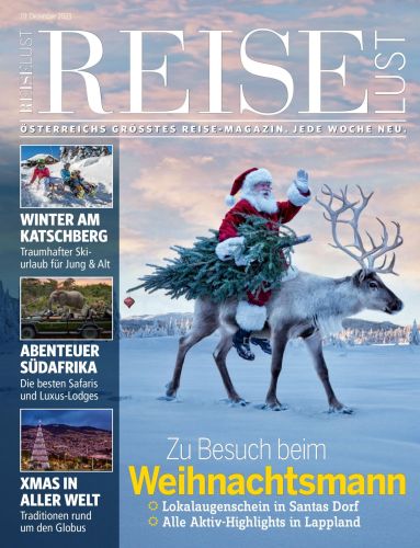 Cover: Reiselust Magazin No 51 vom 19  Dezember 2023