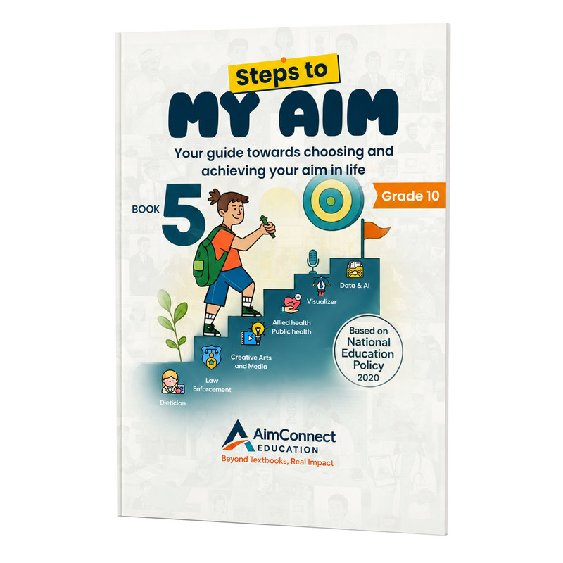 Steps to My Aim Grade 10 front cover