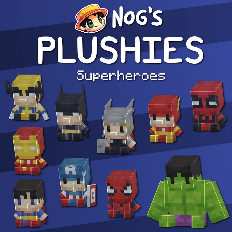 [XFRM] Nog's Plushies [Superheroes]