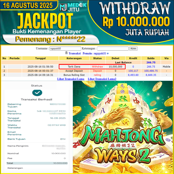 jackpot-slot-pg-soft-mahyong-ways-2-wd-rp-10000000--dibayar-lunas-di-medokjitu