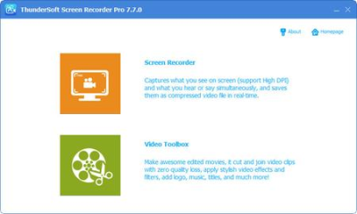 ThunderSoft Screen Recorder Pro 7.8.0