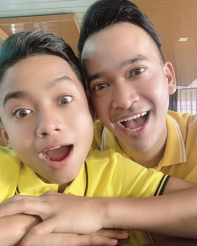 Betrand Peto dan Ruben Onsu