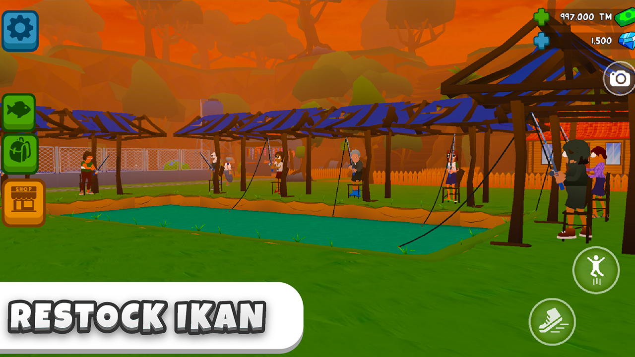 Aku si JURAGAN EMPANG Mod APK Unlimited Money 1.2.2