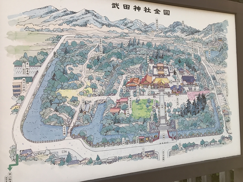 Map-of-Takeda-Shrine-Tsutsujigasaki