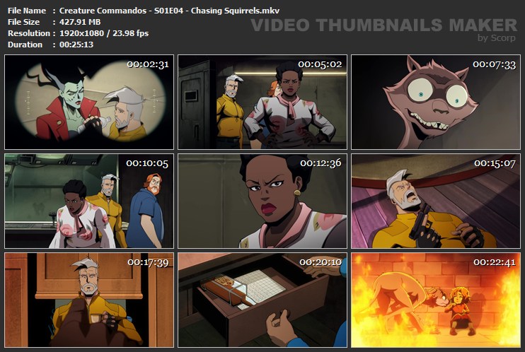 Creature Commandos S01E04 Chasing Squirrels mkv