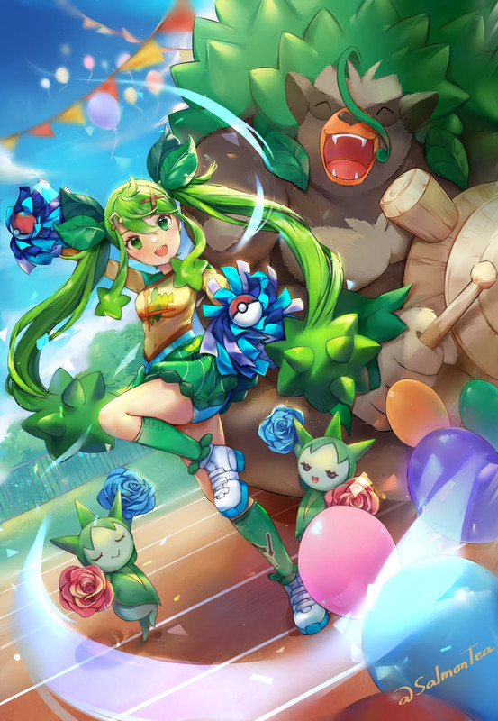 hatsune-miku-rillaboom-roselia-and-grass