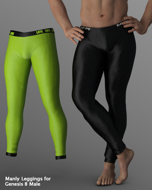 Manly Leggings for Genesis 8 Male