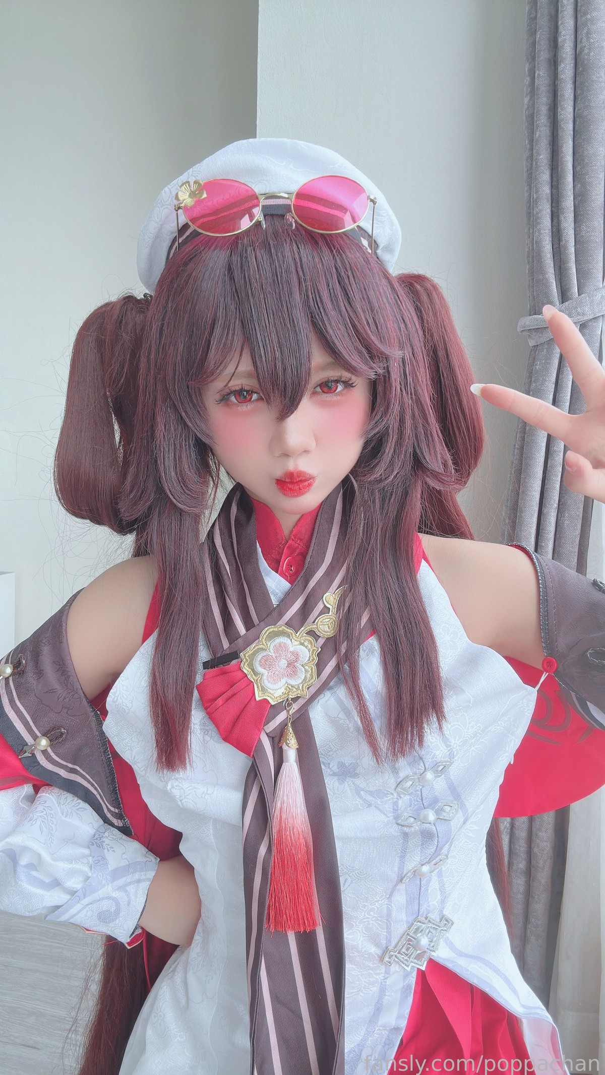 PoppaChan Hu Tao Cosplay (Genshin Impact) – 30 Photos 33MB插图3