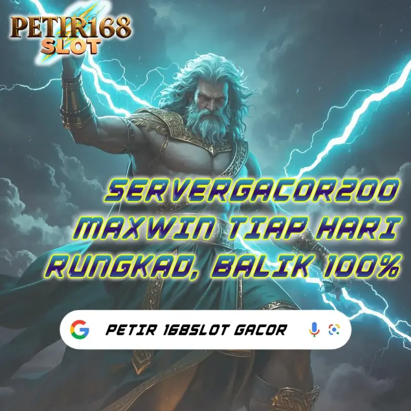 IKLAN PETIR168SLOT GACOR