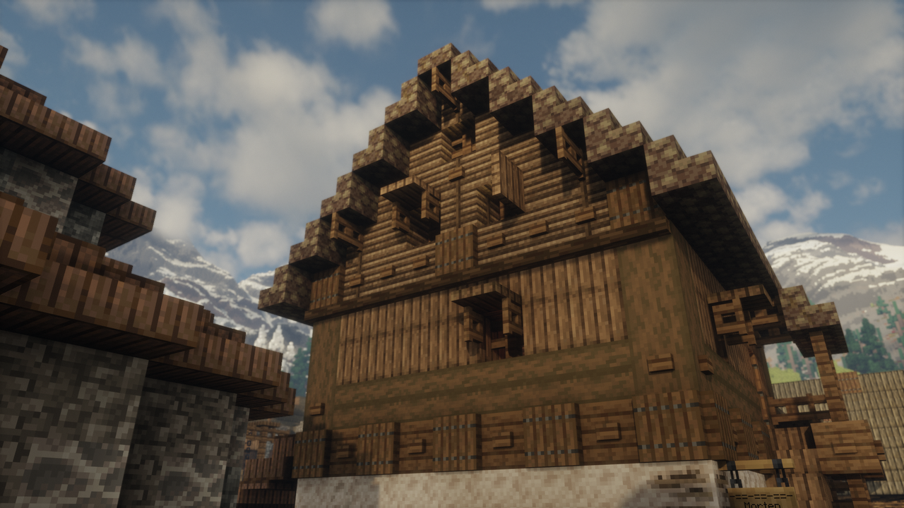 Postmaster's Office - Detailed Medieval Building | Medieval Unlimited Server Minecraft Map