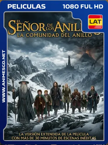 El señor de los anillos: La comunidad del anillo (2001) Hybrid  HD [1080P] Latino [Mega] [Googledrive]