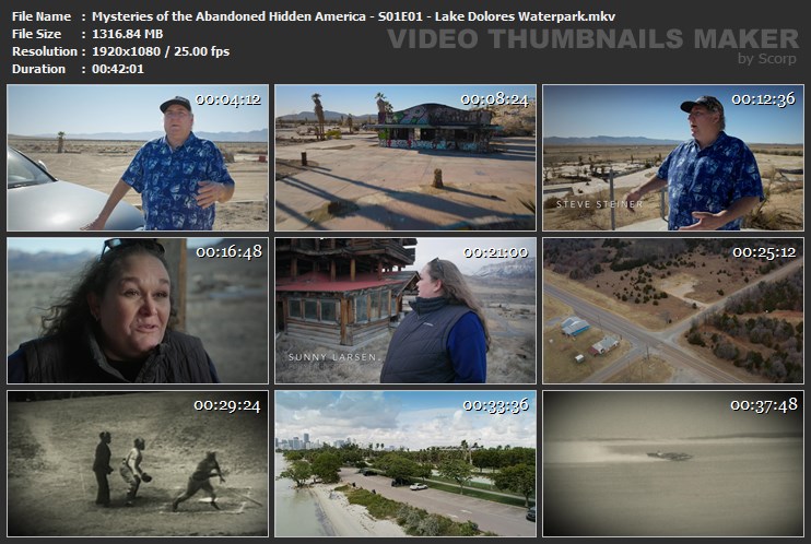 Mysteries of the Abandoned Hidden America - S01E01 - Lake Dolores Waterpark.mkv