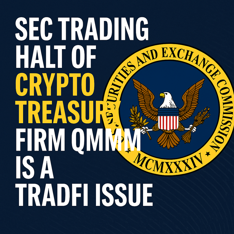 SEC Suspends Trading of QMMM Amid Manipulation Probe; Crypto Pivot Not to Blame