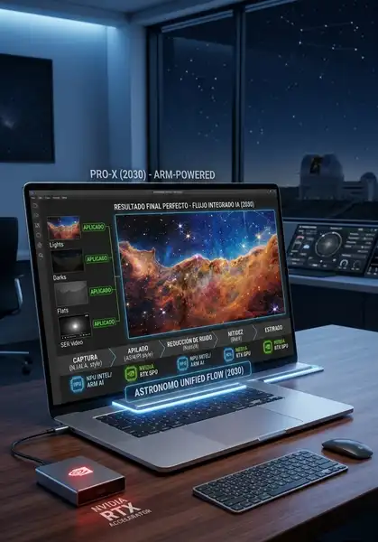 Hardware inform�tico Astrofoto 2026. Procesadores, iGPU GPU RAM